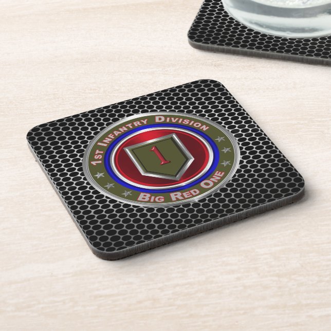 1st Infantry Division “Big Red One” Coaster (Left Side)