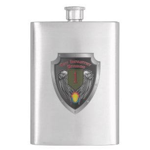 1st Infantry Division “Big Red One” Hip Flask