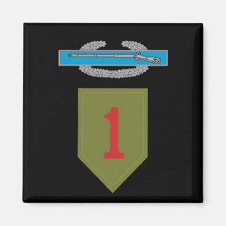 1st Infantry Division CIB Magnet