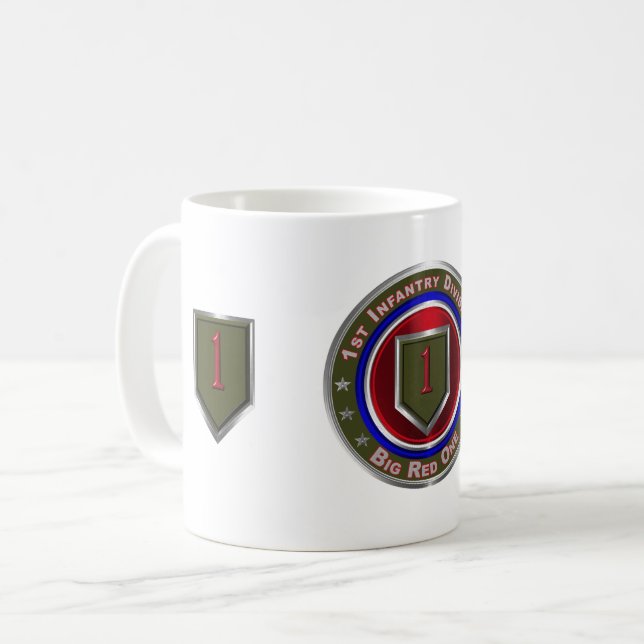 1st Infantry Division  Coffee Mug (Front Left)