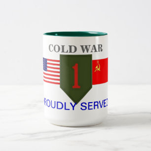 1ST INFANTRY DIVISION COLD WAR MUG