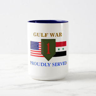 1ST INFANTRY DIVISION GULF WAR MUG