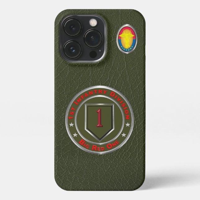 1st Infantry Division  iPhone Case (Back)