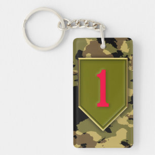 1st Infantry Division Key Ring