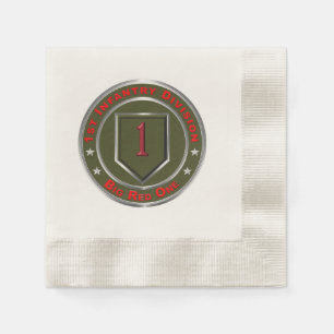 1st Infantry Division Napkin