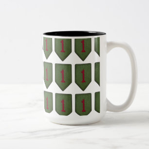1st infantry division patch cups mugs