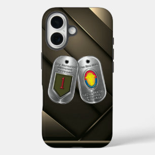 1st Infantry Division Veteran iPhone 16 Case