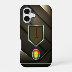 1st Infantry Division Veteran iPhone 16 Case