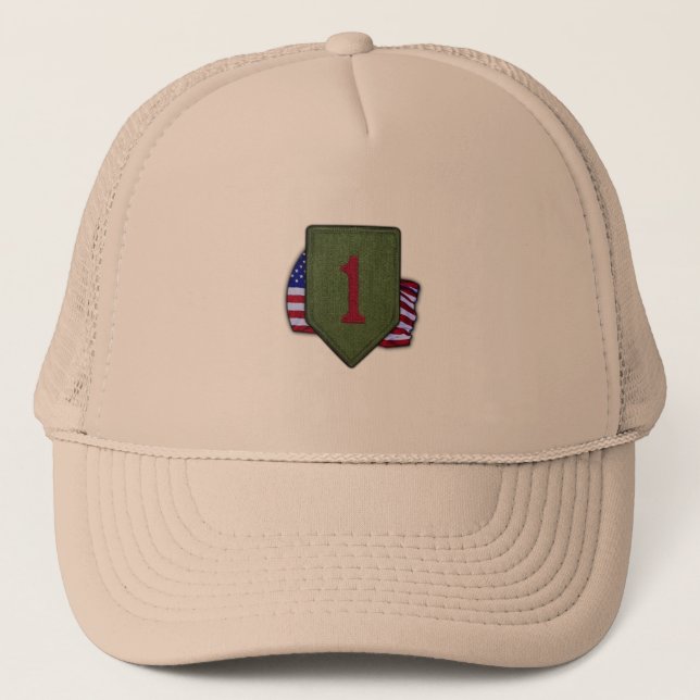 1st infantry division veterans vietnam vet Hat (Front)