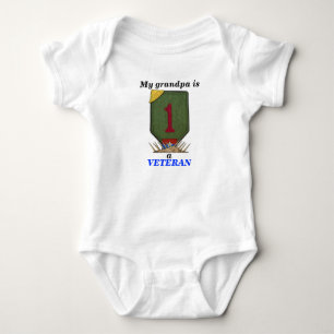 1st infantry Division Vietnam Toddlers T-Shirt Baby Bodysuit