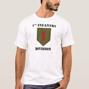 1st Infantry Division With Text T-Shirt