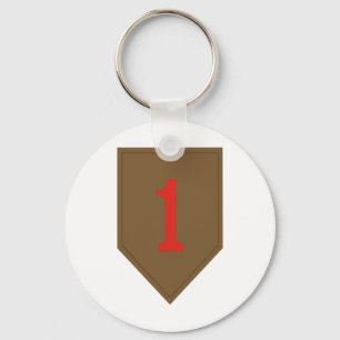 1st Infantry Divisiona Key Ring