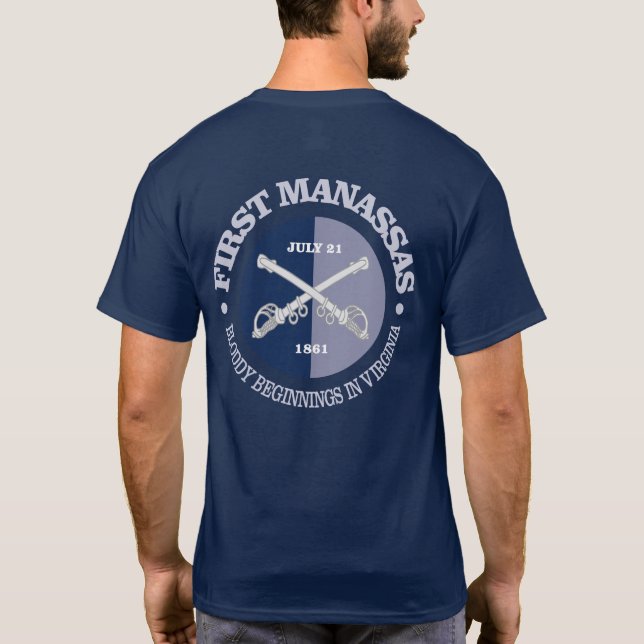 1st Manassas (B&G) T-Shirt (Back)