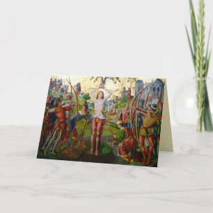 1st Martyrdom of St. Sebastian (M 013) Card
