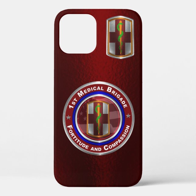 1st Medical Brigade Customised  Case-Mate iPhone Case (Back)