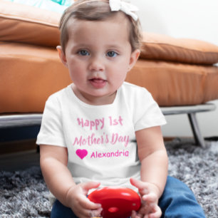 1st Mother's Day Baby T-Shirt