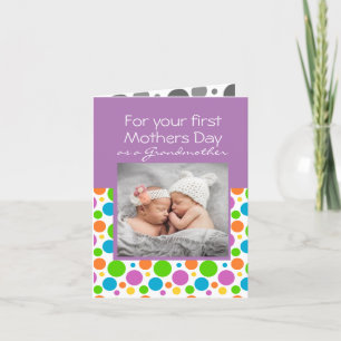 1st Mothers Day Card for Grandma