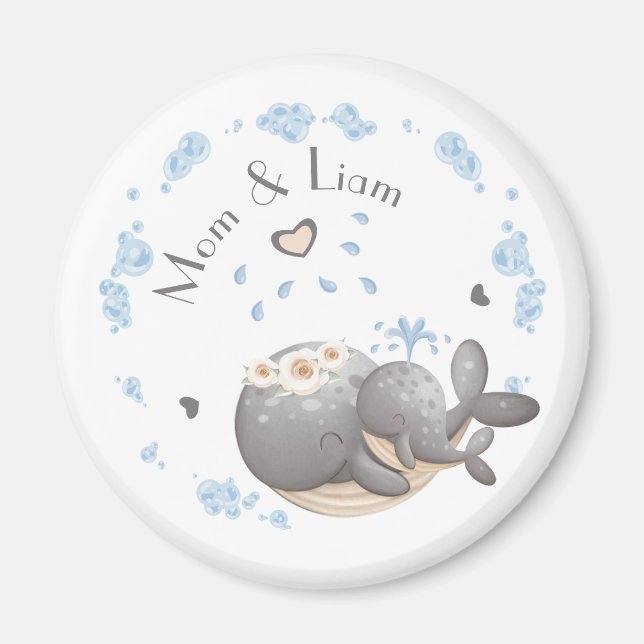 1st Mother's Day, name, first mother's day Magnet (Front)