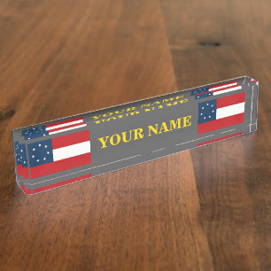 1st NATIONAL FLAG CSA Nameplate