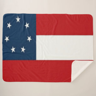 1st NATIONAL FLAG Sherpa Blanket