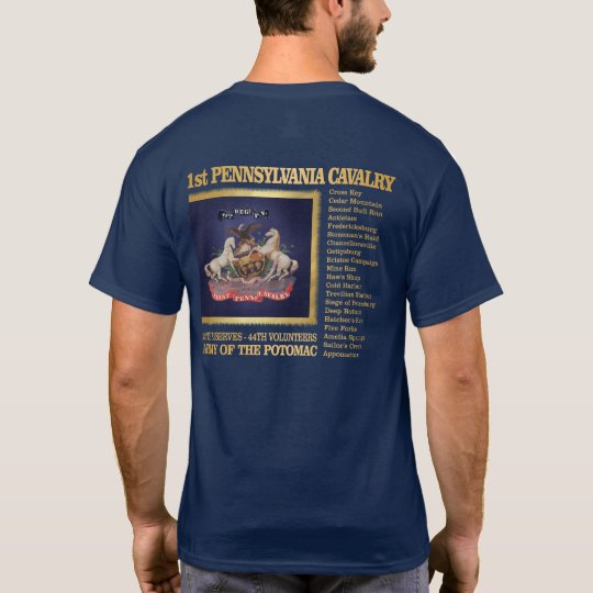 1st Pennsylvania Cavalry (BH) T-Shirt