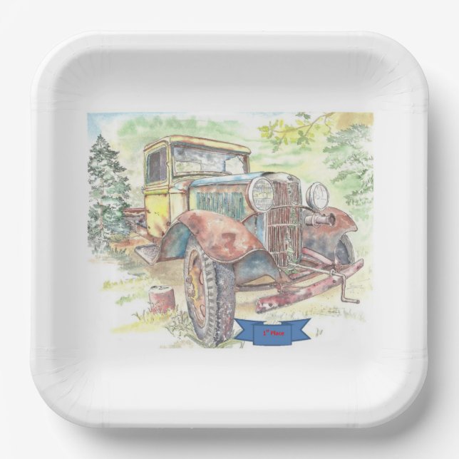 1st Place Paper Plate (Front)