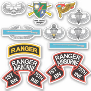 1st Ranger BN Custom-Cut Vinyl Sticker