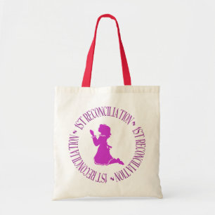 1st Reconcilation - First Confession (girl) Tote Bag
