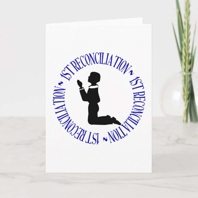 1st Reconciliation - Confession Card (Front)