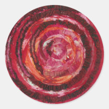 1st-Root Chakra Red Paint-Fabric #2