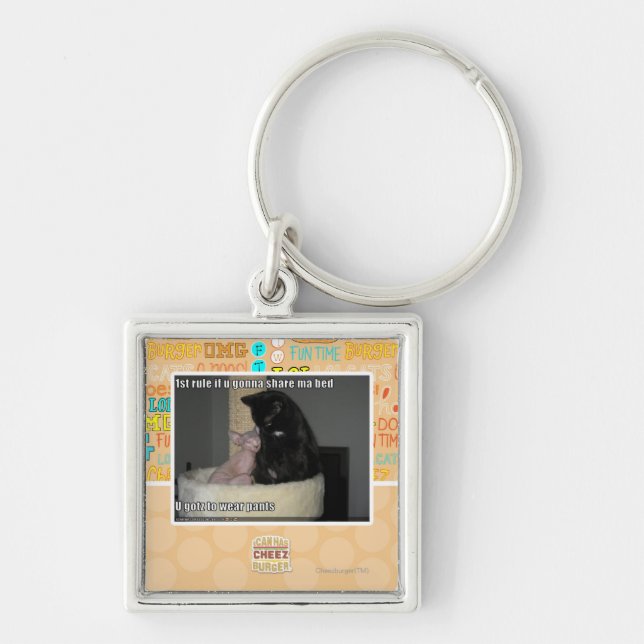 1st rule if u gonna share ma bed key ring (Front)