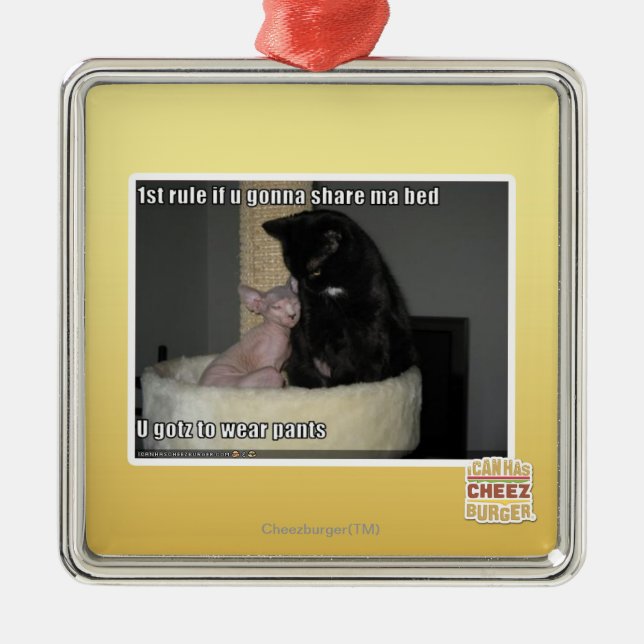 1st rule if u gonna share ma bed metal tree decoration (Front)