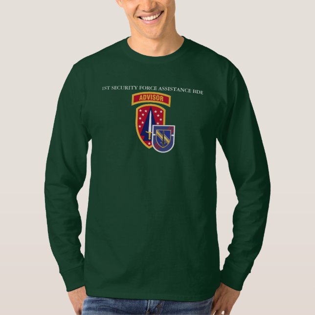 1ST SECURITY FORCE ASSISTANCE BRIGADE  T-Shirt (Front)