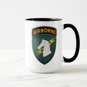 1st SOCOM special ops USASOC veterans vets patch Mug