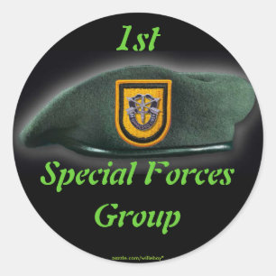 1st Special forces Green Berets veterans Sticker
