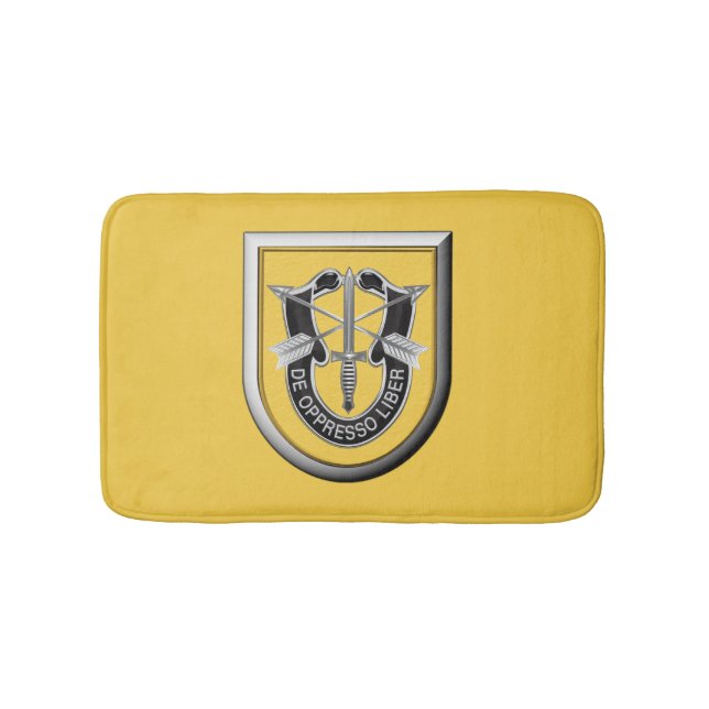 1st Special Forces Group (Airborne) Bath Mat (Front)