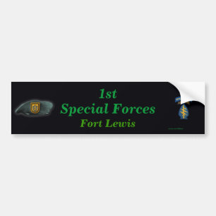 1st special forces group iraq son Bumper Sticker