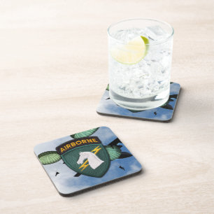 1st Special Ops SOC SOCOM USASOC Veterans Vets Coaster