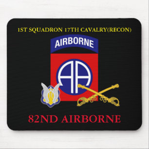 1ST SQUADRON 17TH CAVALRY(RECON) 82ND AIRBORNE MOUSE PAD
