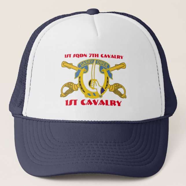 1ST SQUADRON 7TH CAVALRY 1ST CAVALRY HAT (Front)