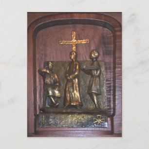 1st Station of the Cross Postcard