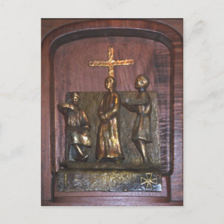 1st Station of the Cross Postcard