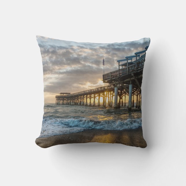 1st Sunrise 2017 Cocoa Beach Cushion (Front)