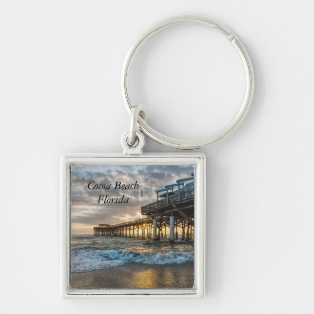 1st Sunrise 2017 Cocoa Beach Key Ring (Front)