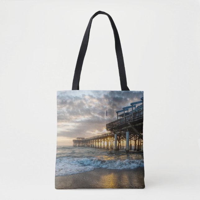 1st Sunrise 2017 Cocoa Beach Tote Bag (Front)