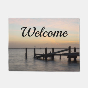 1st Sunset 2017 Cocoa Beach Welcome Doormat