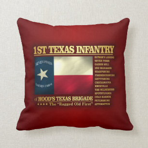 1st Texas Infantry (BA2) Cushion