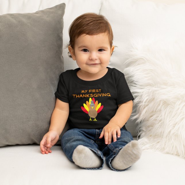 1st Thanksgiving Baby T-Shirt (Creator Uploaded)
