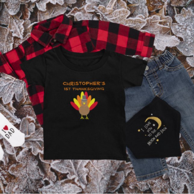 1st Thanksgiving Baby T-Shirt (Creator Uploaded)