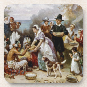 1st thanksgiving coaster
